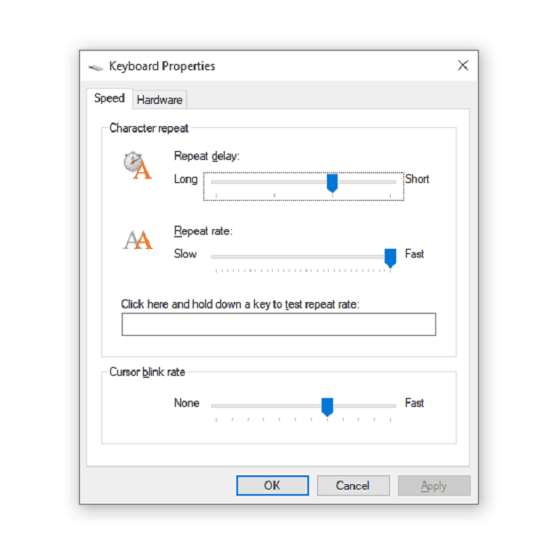 Keyboard-settings