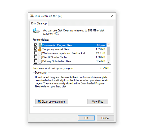 Disk-Cleanup