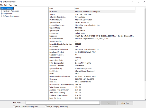 System-Information-Tool