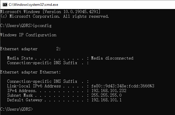 Via-Command-Prompt