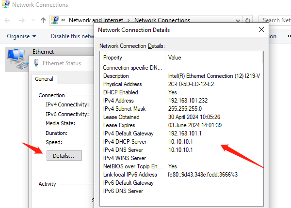 Change-adapter-settings