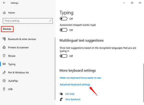 Advanced-keyboard-settings