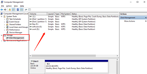 initialize-the-ssd-in-disk-management