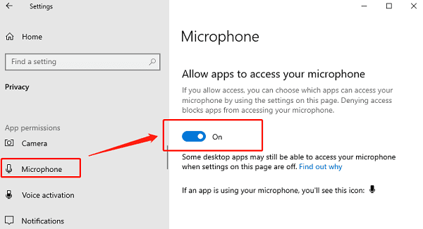 check-microphone-privacy-settings