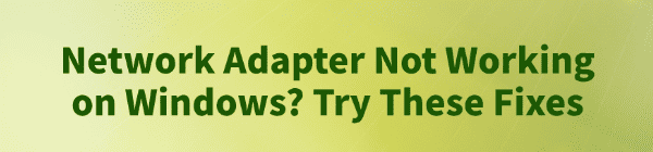 network-adapter-not-working-fixes