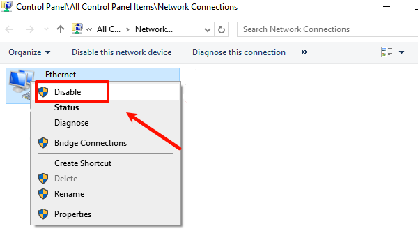 disable-network-adapter
