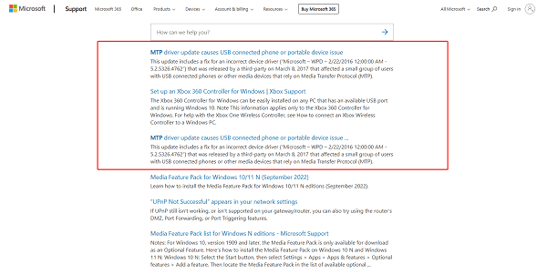 download-MTP-driver