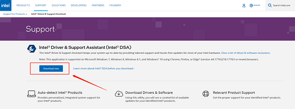 download-Intel-Driver-&-Support-Assistant
