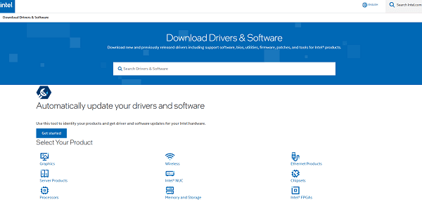 search-for-Intel-drivers