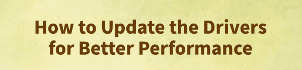 how-to-update-the-drivers