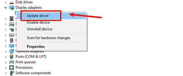 select-update-driver