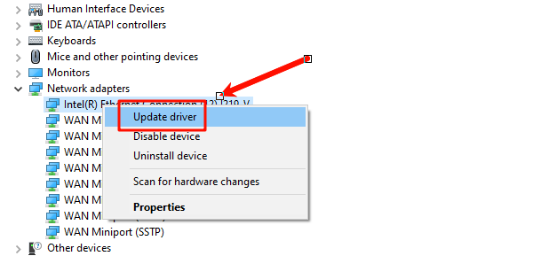 select-update-driver