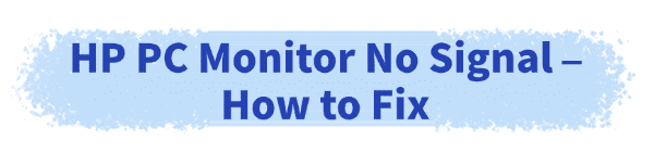 hp-pc-monitor-no-signal