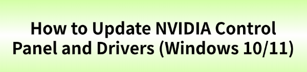how-to-update-nvidia-control-panel