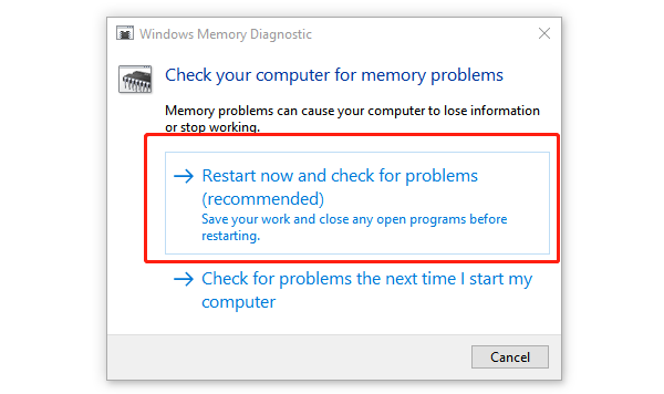run-a-memory-diagnostic