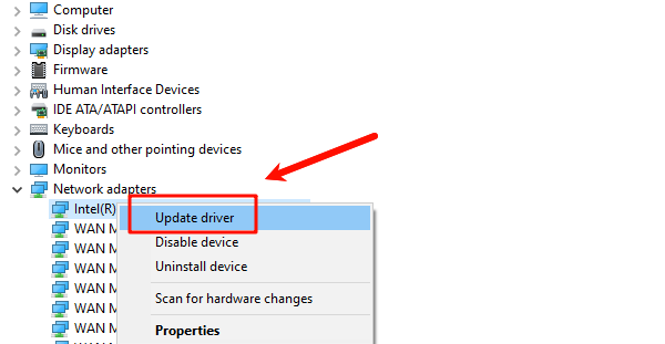 select-update-driver