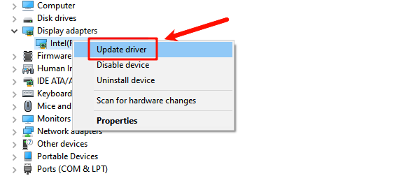 select-update-driver