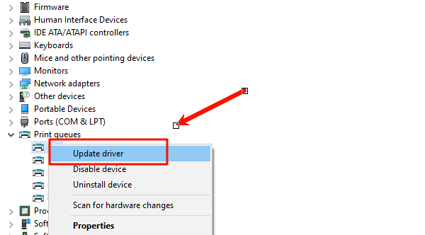 select-update-driver