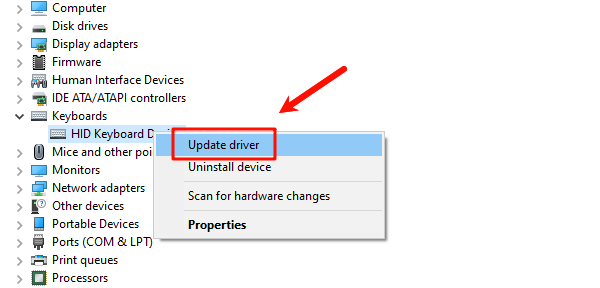 select-update-driver