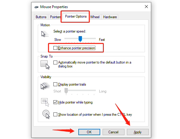 disable-enhanced-pointer-precision