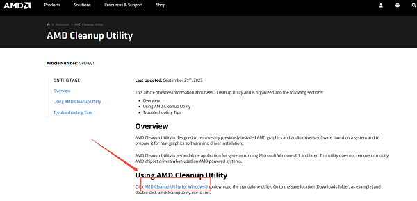 download-AMD-Cleanup-Utility