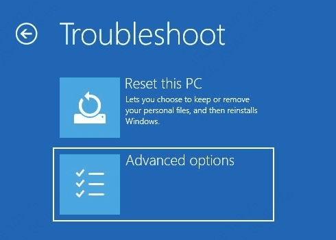 select-troubleshoot