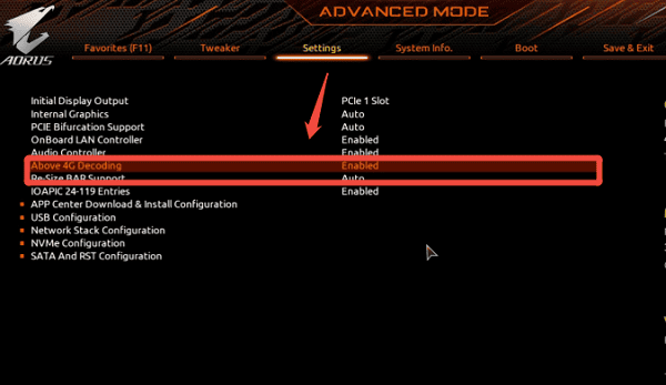 enable-Resizable-BAR
