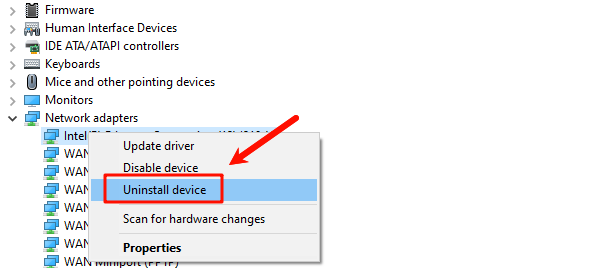select-uninstall-device