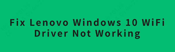 fix-wifi-driver-not-working