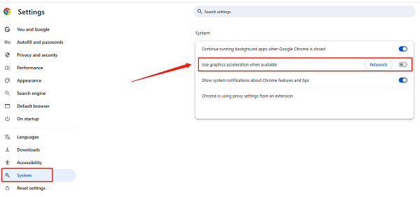 disable-hardware-acceleration disable-hardware-acceleration