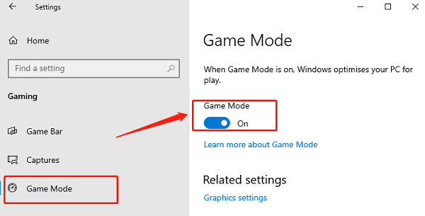 enable-game-mode enable-game-mode