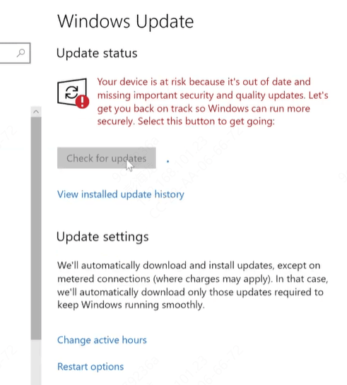 check-windows-update check-windows-update