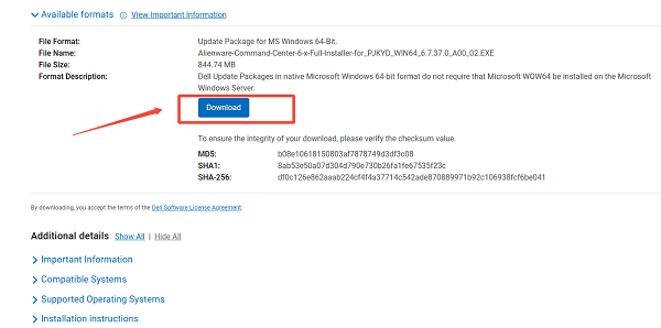 download-Alienware-Command-Center