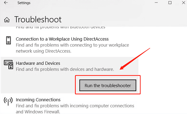 run-windows-hardware-troubleshooter