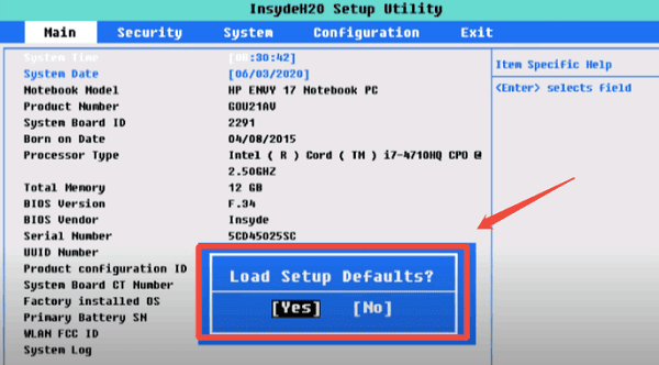 select-load-setup-defaults select-load-setup-defaults