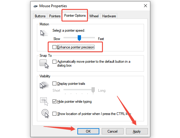 disable-enhanced-pointer-precision