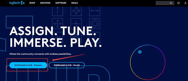 download-Logitech-G-HUB