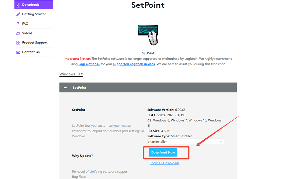 download-Logitech-SetPoint