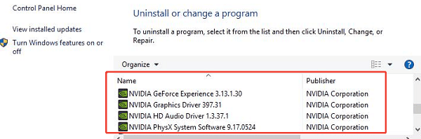 uninstall-NVIDIA-component uninstall-NVIDIA-component