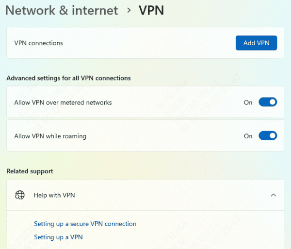 vpn-setting