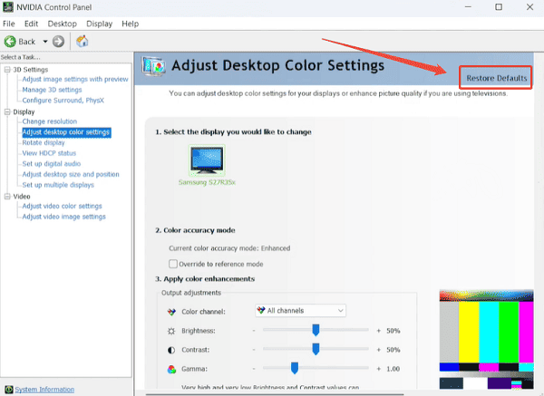 reset-NVIDIA-Control-Panel-settings