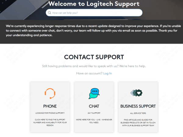 contact-logitech-support