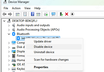 uninstall-device-bluetooth uninstall-device-bluetooth