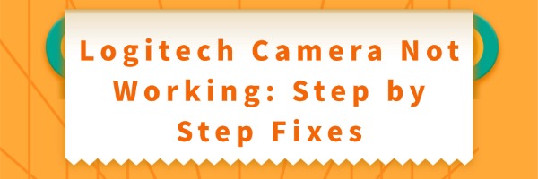 Logitech Camera Not Working: Step-by-Step Fixes | Driver Talent