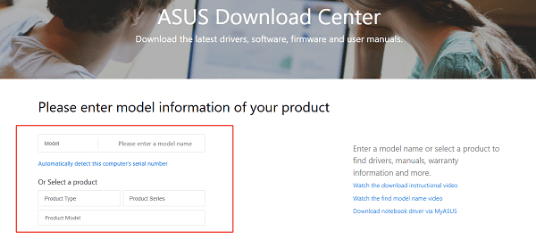 search-for-your-model