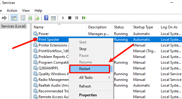 restart-print-spooler-service restart-print-spooler-service