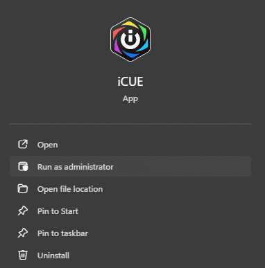 run-icue-as-an-administrator
