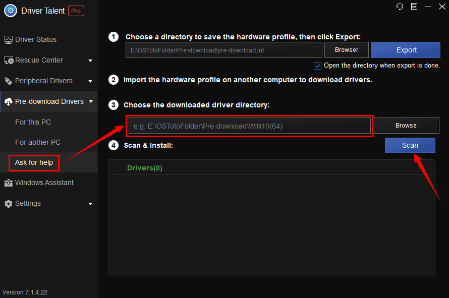 User Guide of Driver Talent Update Download Backup User Guide of Driver Talent Update Download Backup