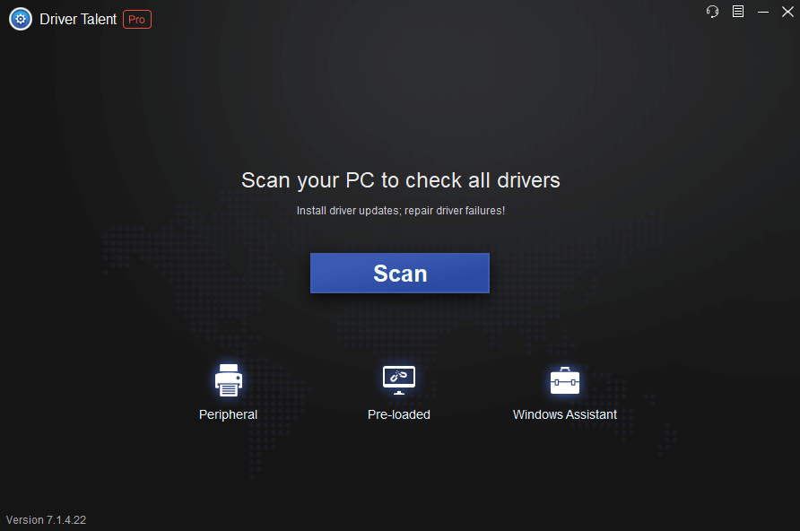 scan to find Bluetooth driver issues