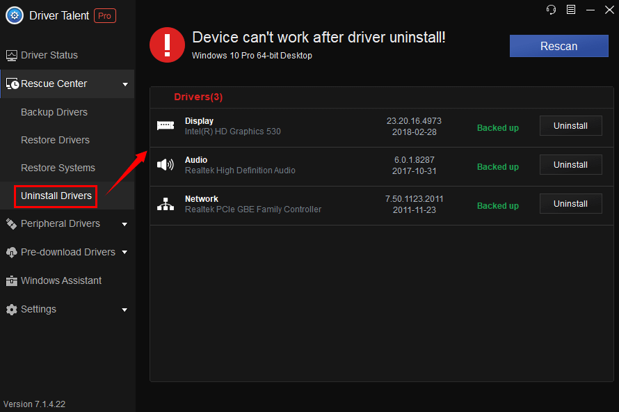 remove driver restore windows 10 remove driver restore windows 10